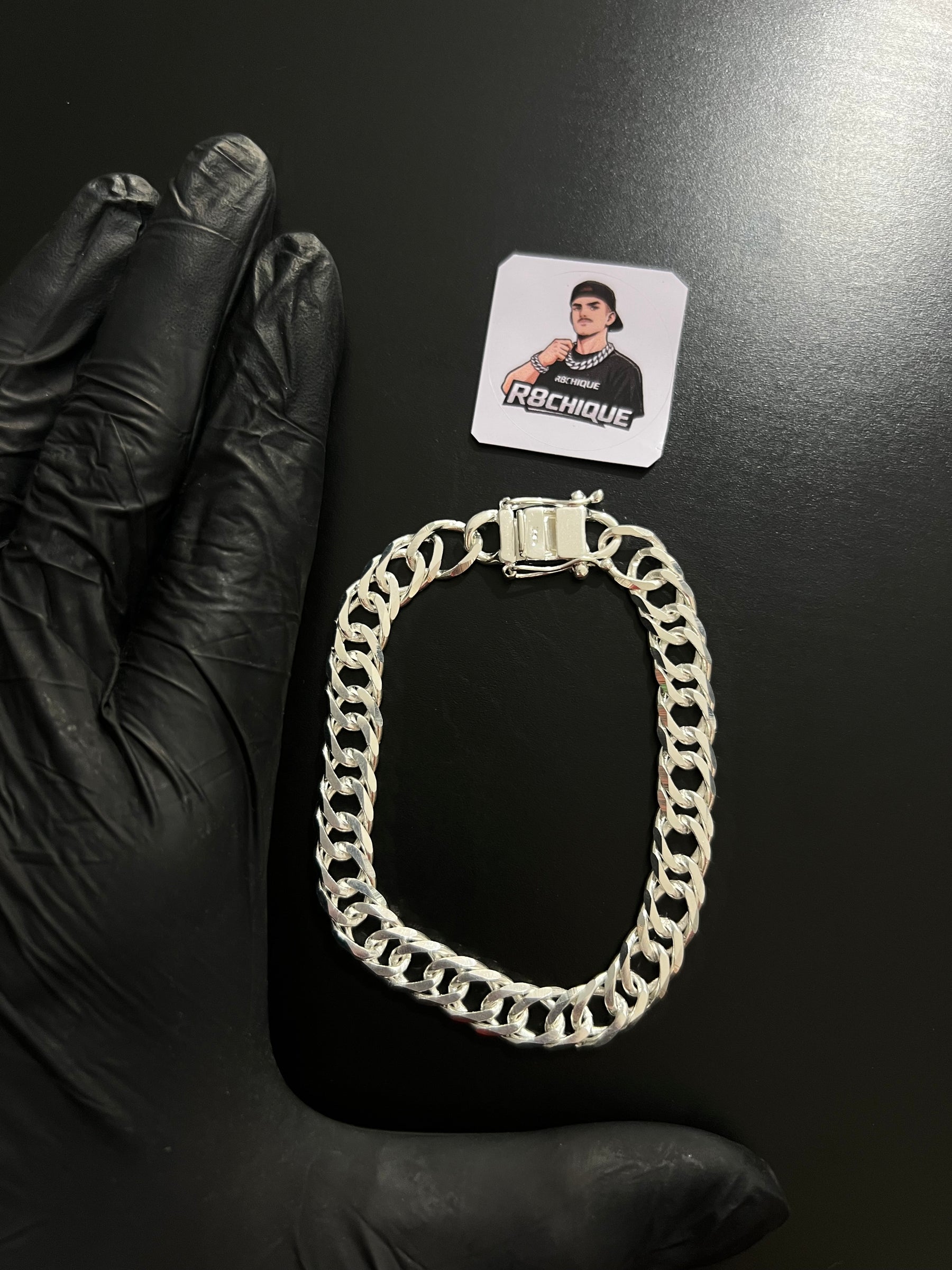Pulseira Prata Eloduplo - 10MM