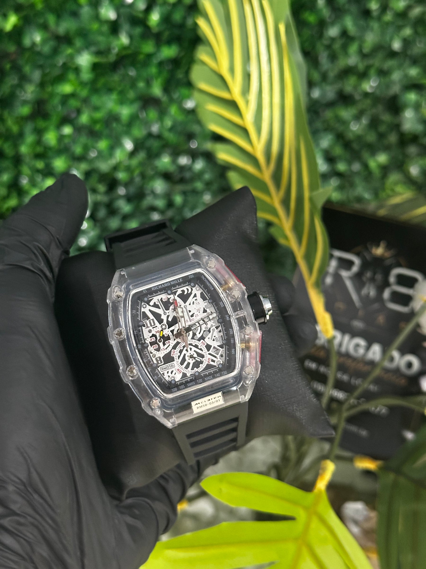 Relógio R.M Black - Linha Premium