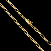 Corrente Meia Cana 6mm | Fecho Canhão