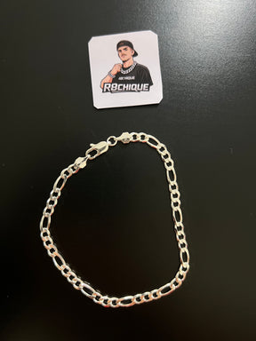 Pulseira  Prata 3x1 - 4MM