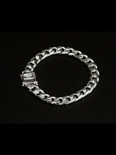 Pulseira Prata 1x1 - 10MM