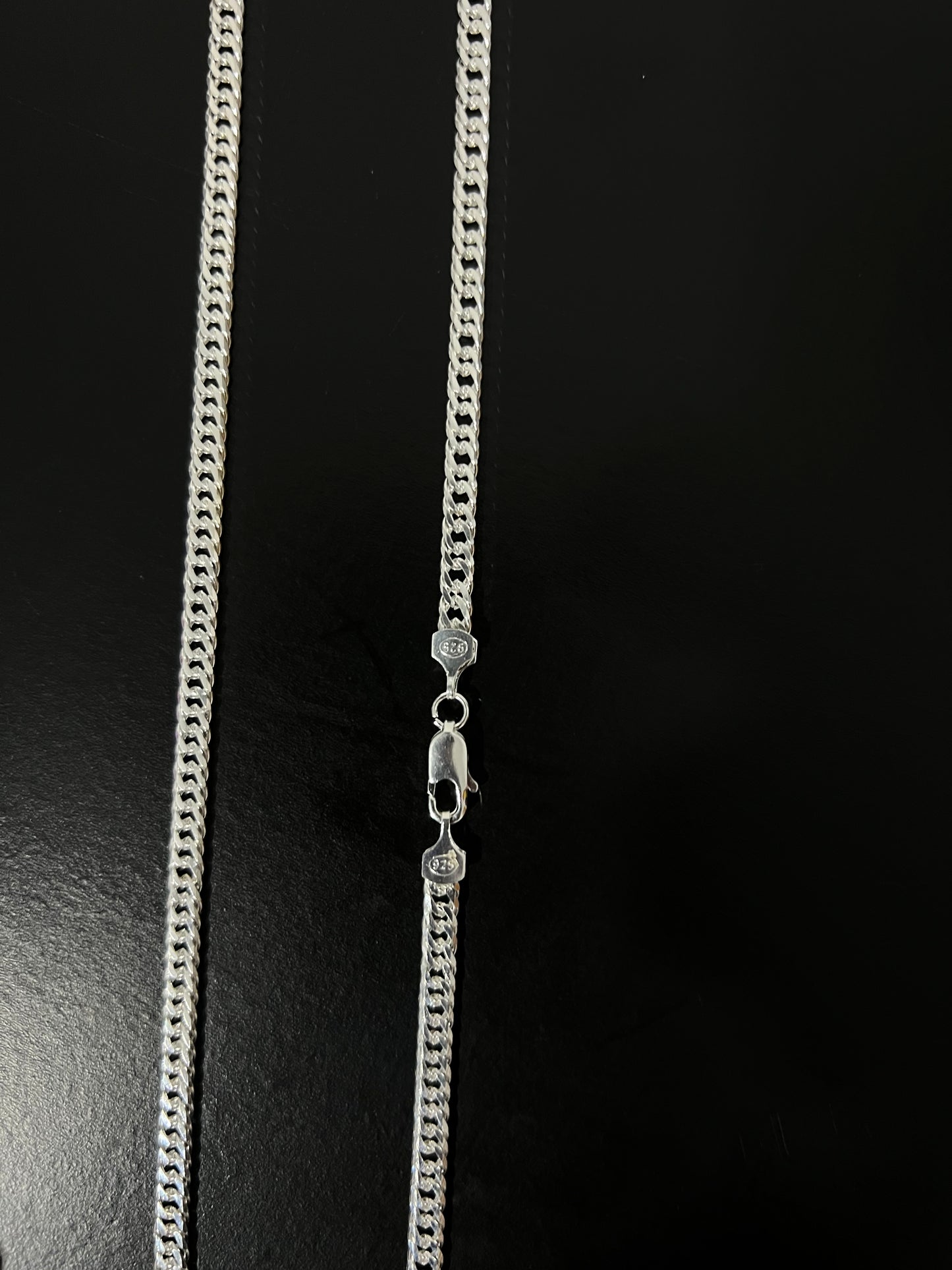 Corrente Eloduplo - 4MM/70CM Prata Mista
