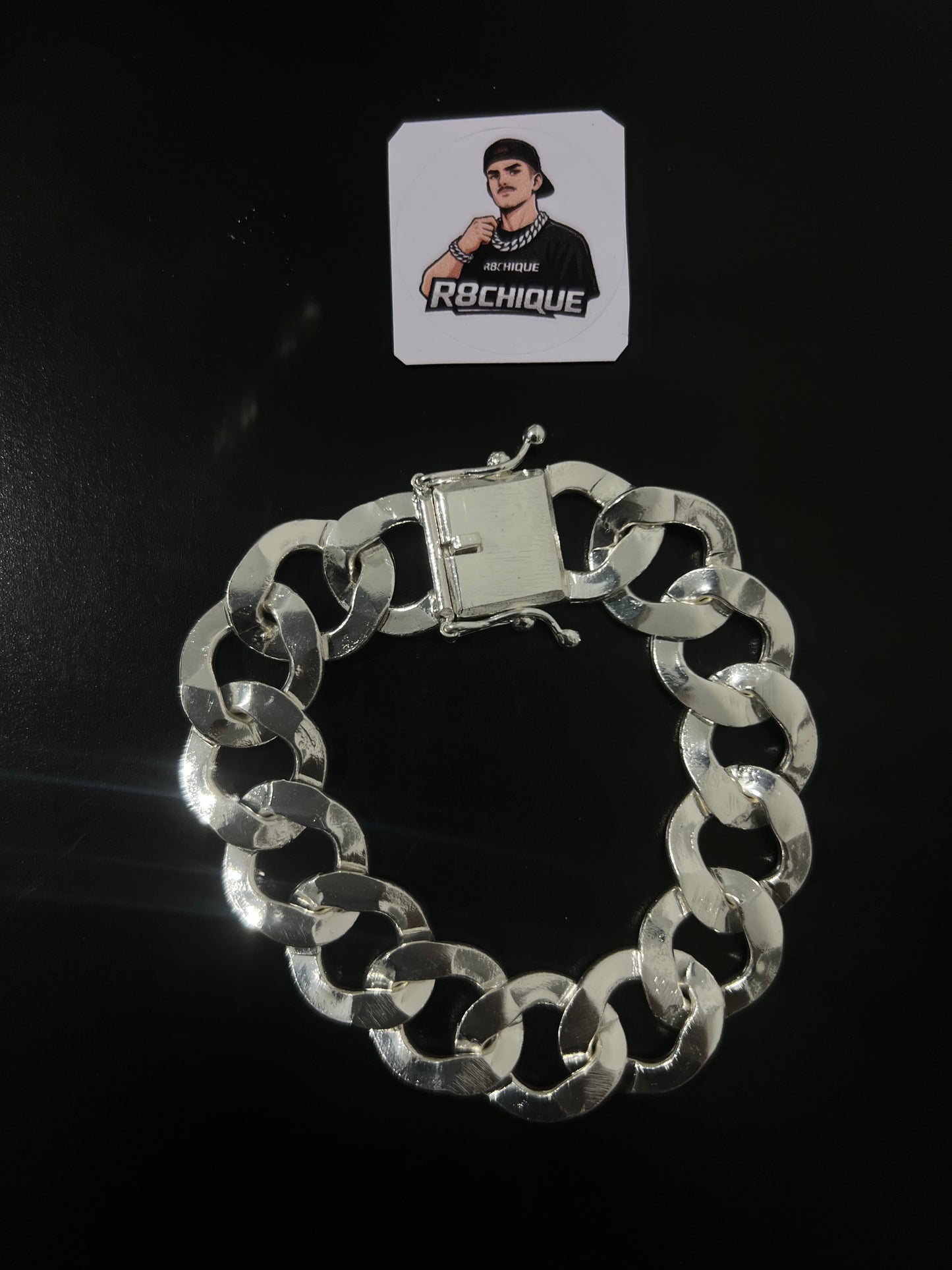 Pulseira 1x1 - 20MM Prata Mista
