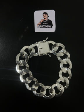 Pulseira Prata 1x1 - 20MM