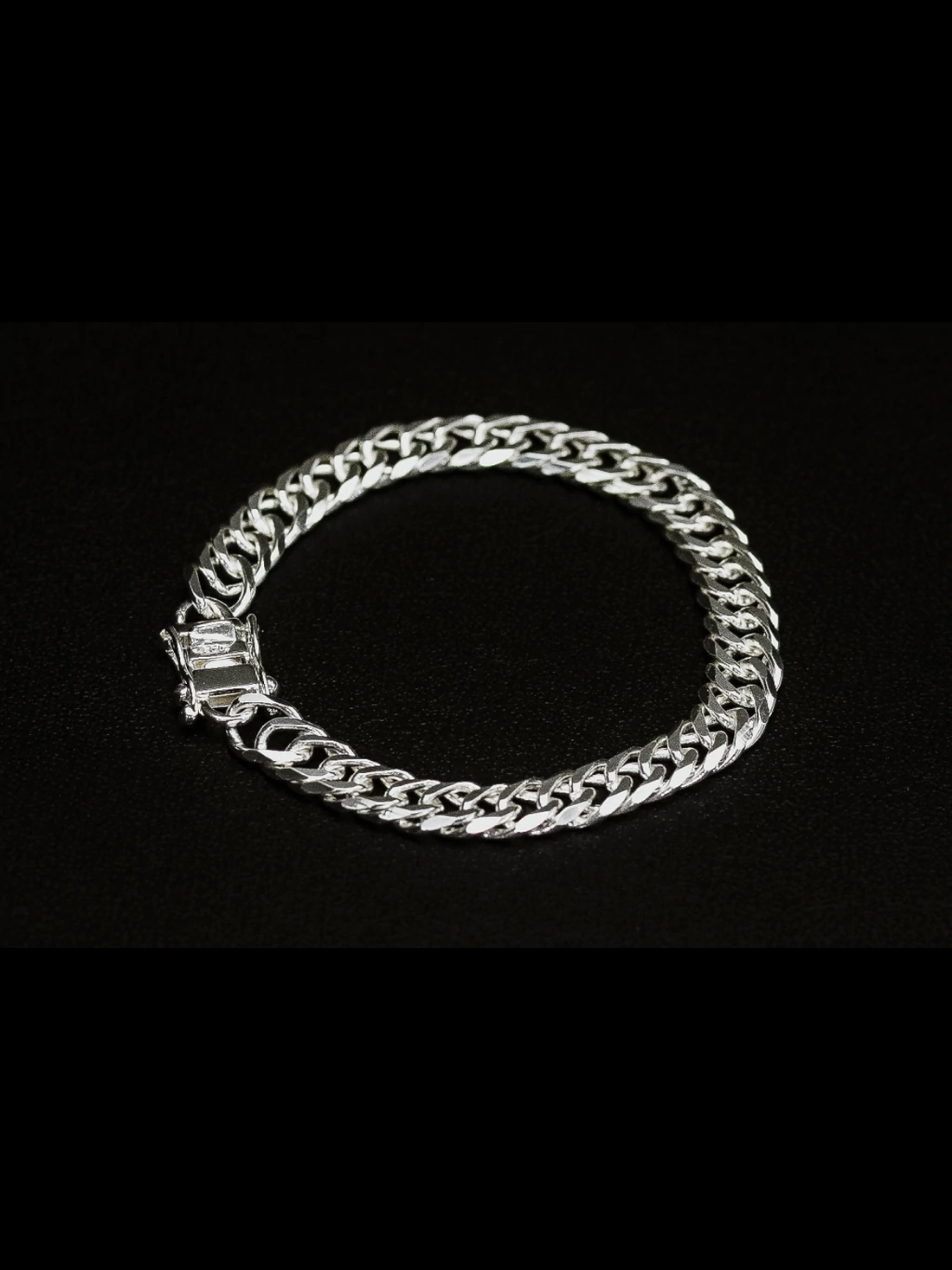 Pulseira Prata Eloduplo - 10MM