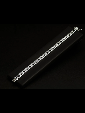 Pulseira Prata Eloduplo - 10MM