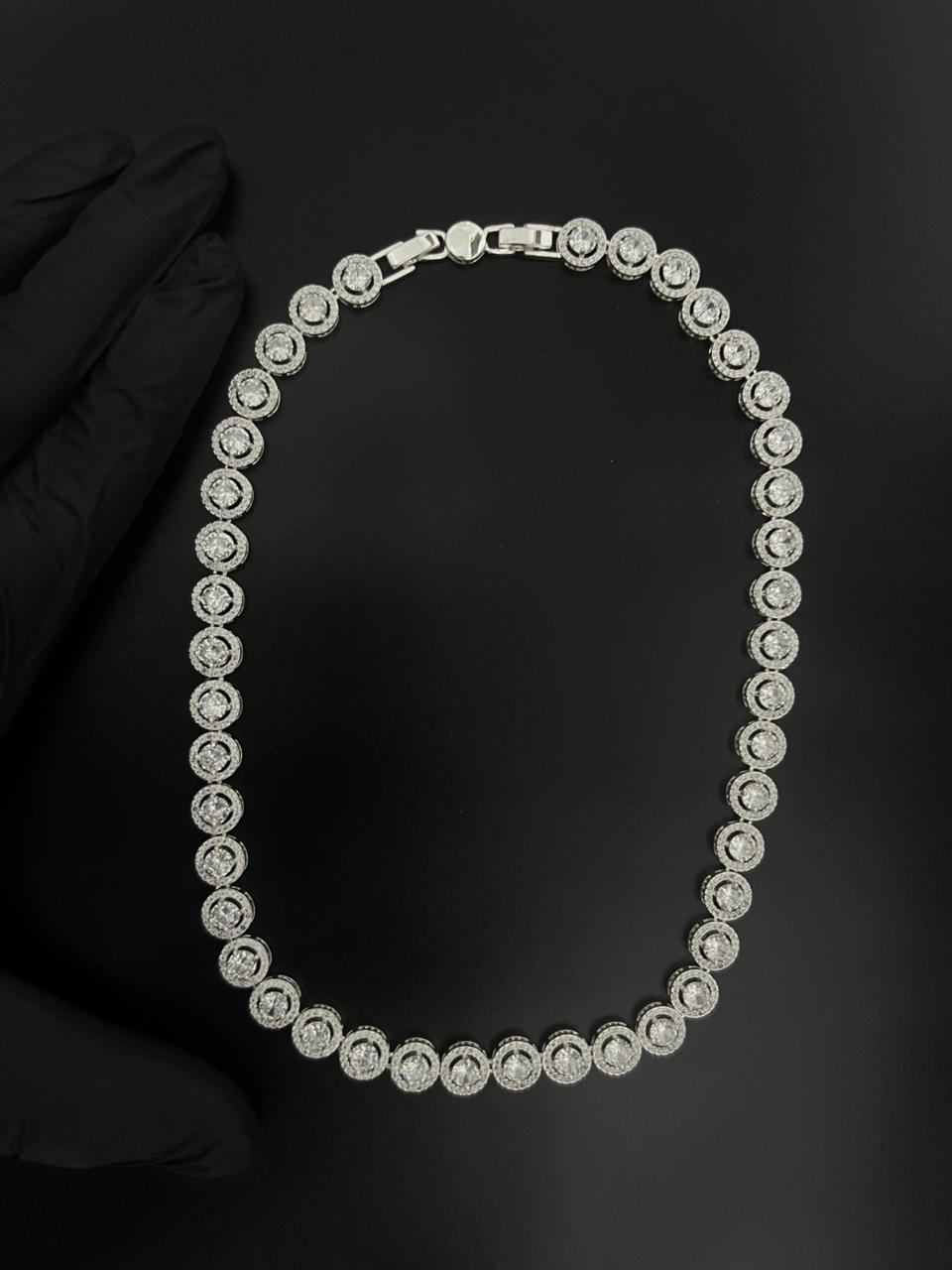 Colar Feminino Swarovski Cravejado Una Angelic